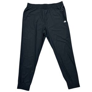 Adidas Essential Golf Joggers Men Size XL Black Stretch Pants ADVR0870 NEW